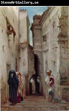 unknow artist Arab or Arabic people and life. Orientalism oil paintings 572